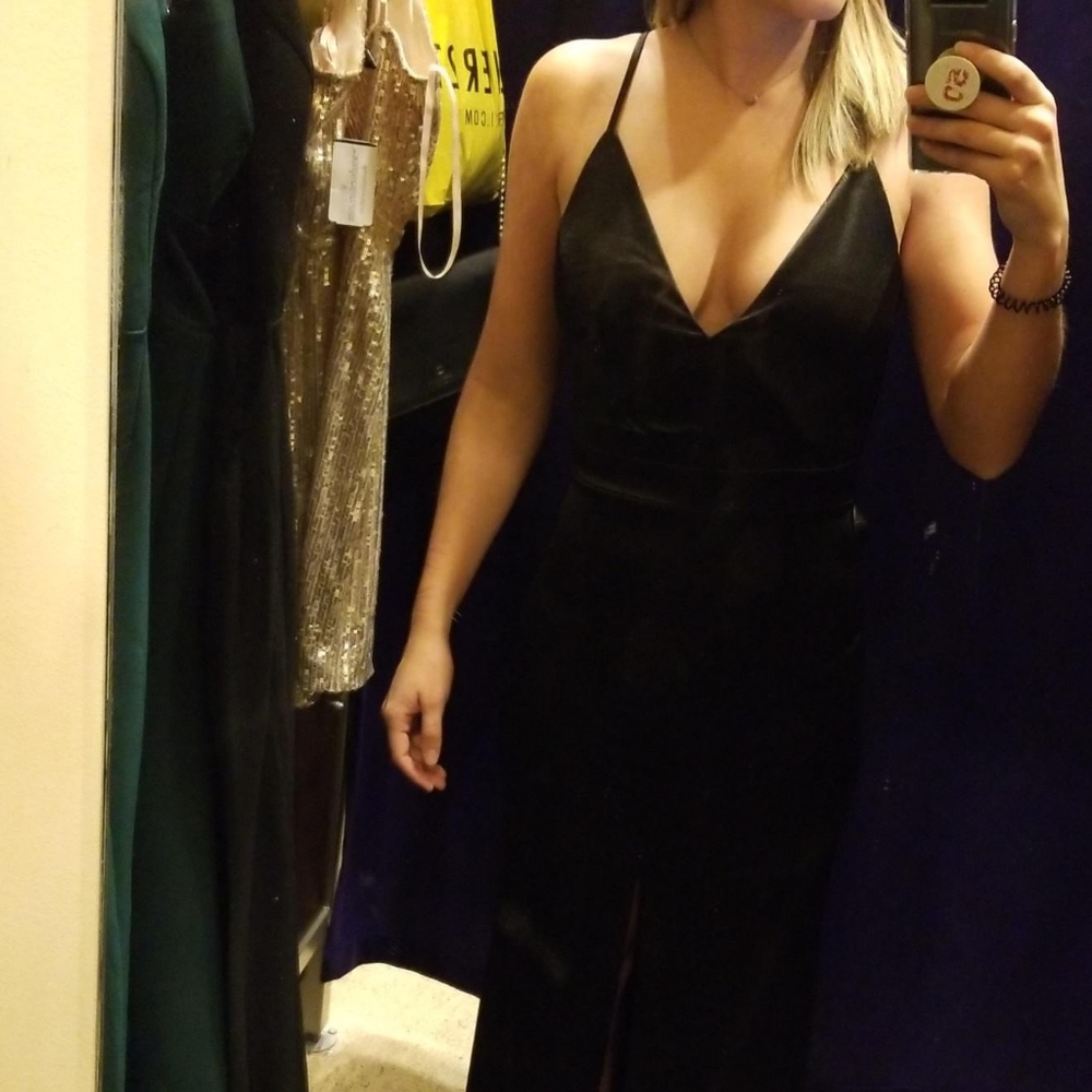 Windsor floor length, black, "special event" dress